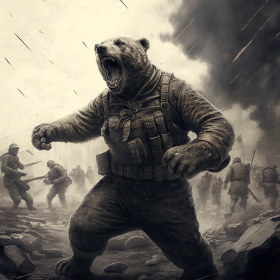 Voytek the Soldier Bear