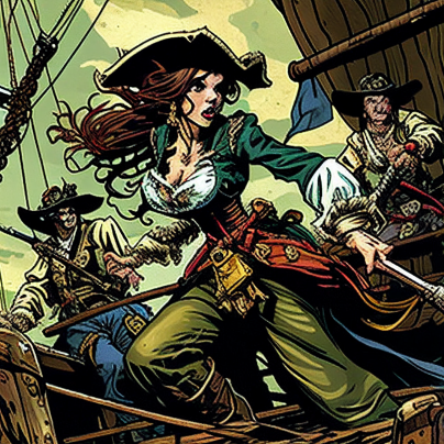 Anne Bonney and Mary Read