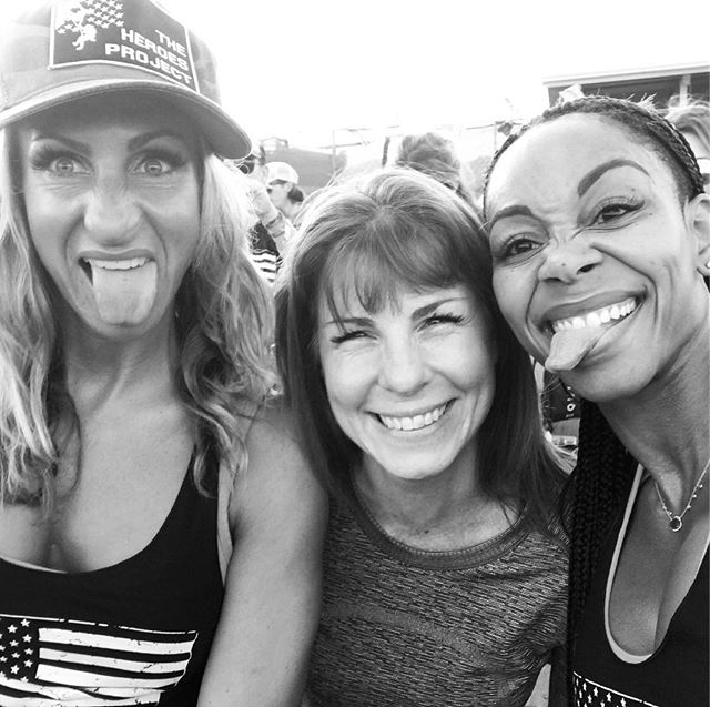 Cycle for Heroes with these wonderful ladies!!! #cycleforheroes #theheroesproject #santamonica #besties  #losangeles #westhollywood #friends #pickoftheday #healthy #fitness #fitnessbabe #training #girlswholift #fitspo #justbeingme #cleaneats #athleti
