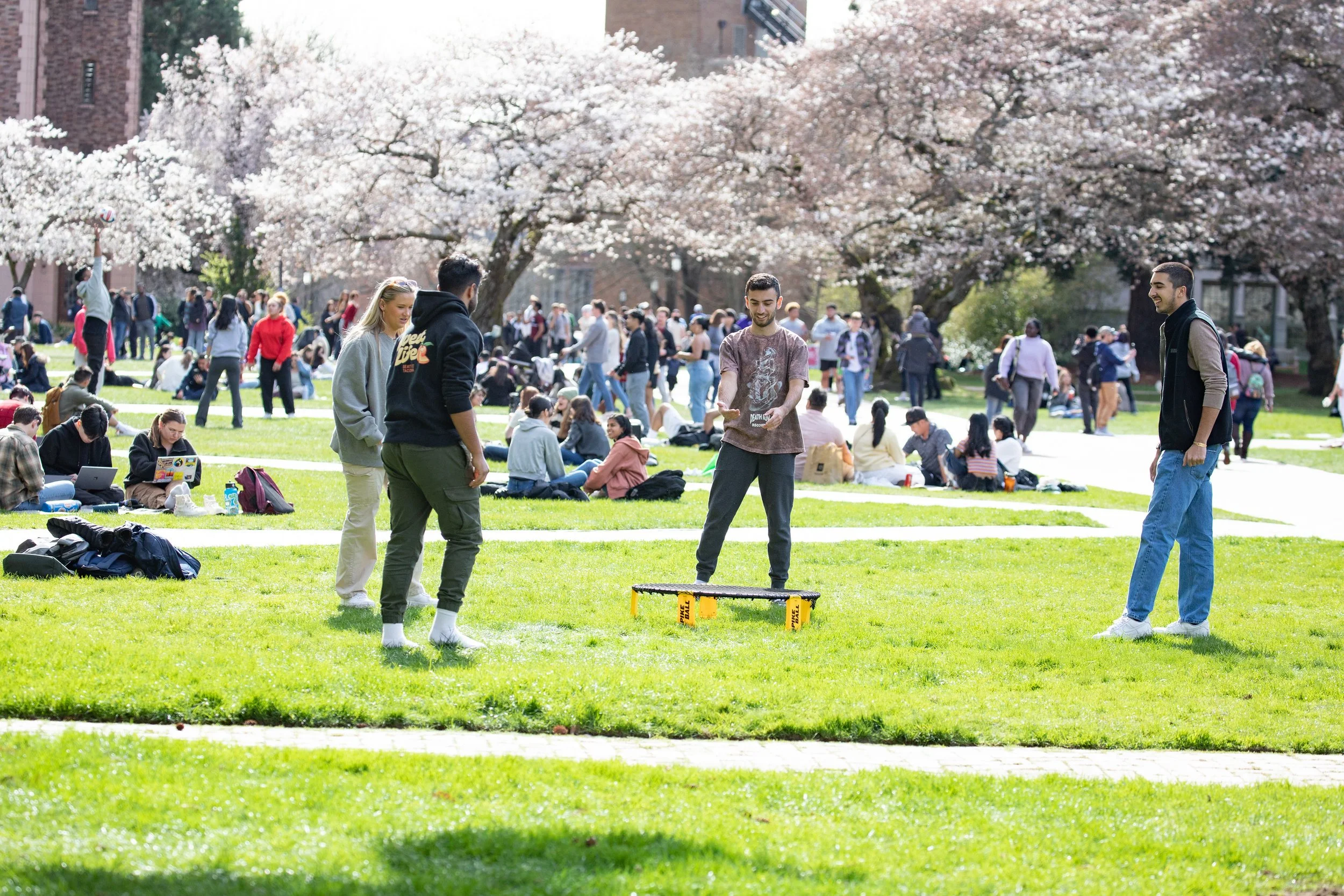 Students Celebrate Start of Spring, Mourn End of Complaining about Seasonal Depression