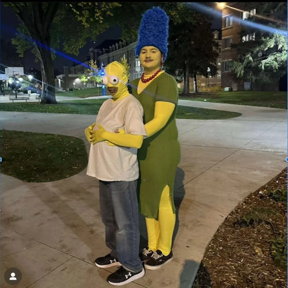 UW Student Only One Wearing Costume in Lecture