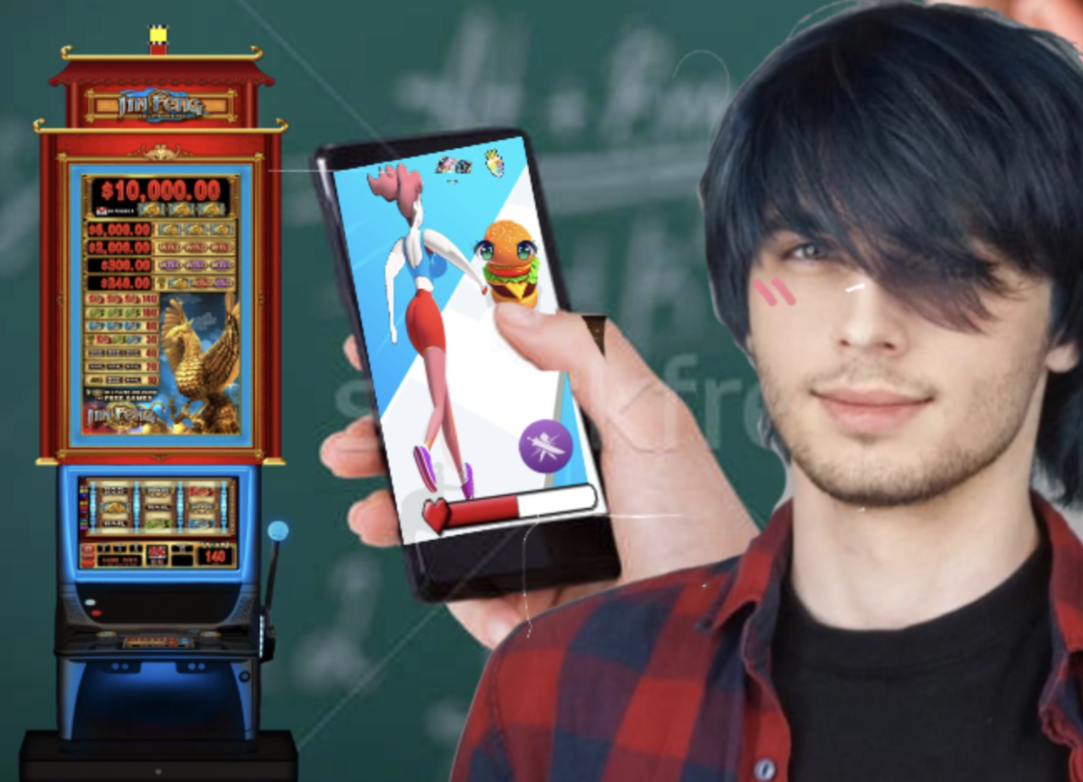 Guy in Your Quiz Section Playing Mobile Games You’ve Never Seen Before