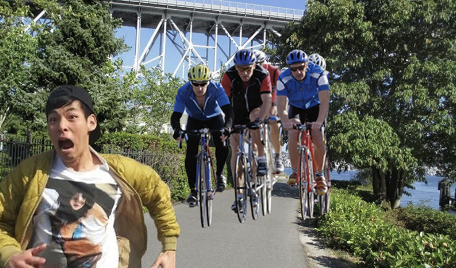 Cyclist Gang Seizes Control of Burke-Gilman Trail