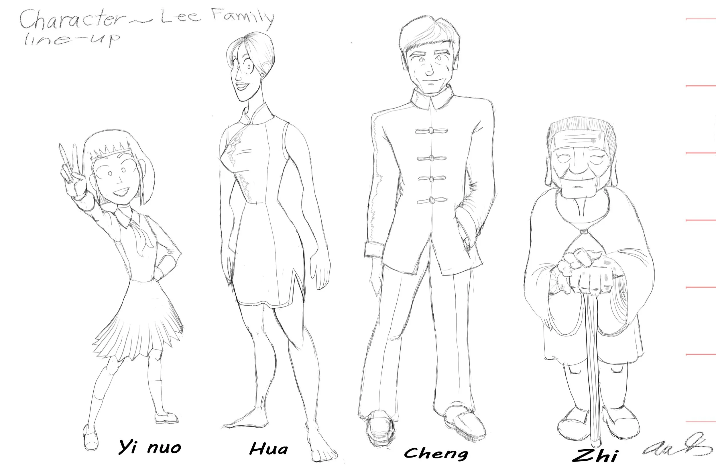 Concept Art & Character-design Sheets — Double A VISUALS