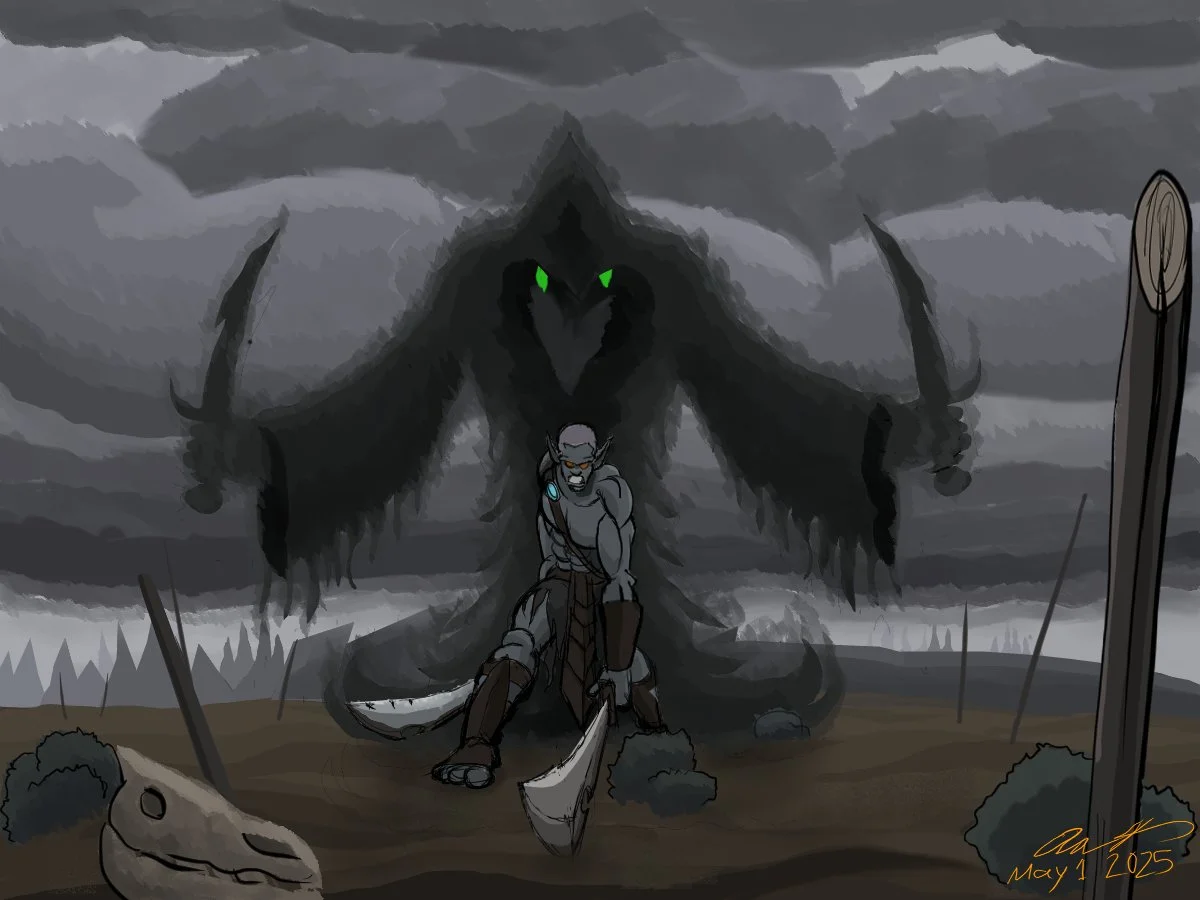 Lone Viriman Warrior - concept art | ©Aaron Johnson