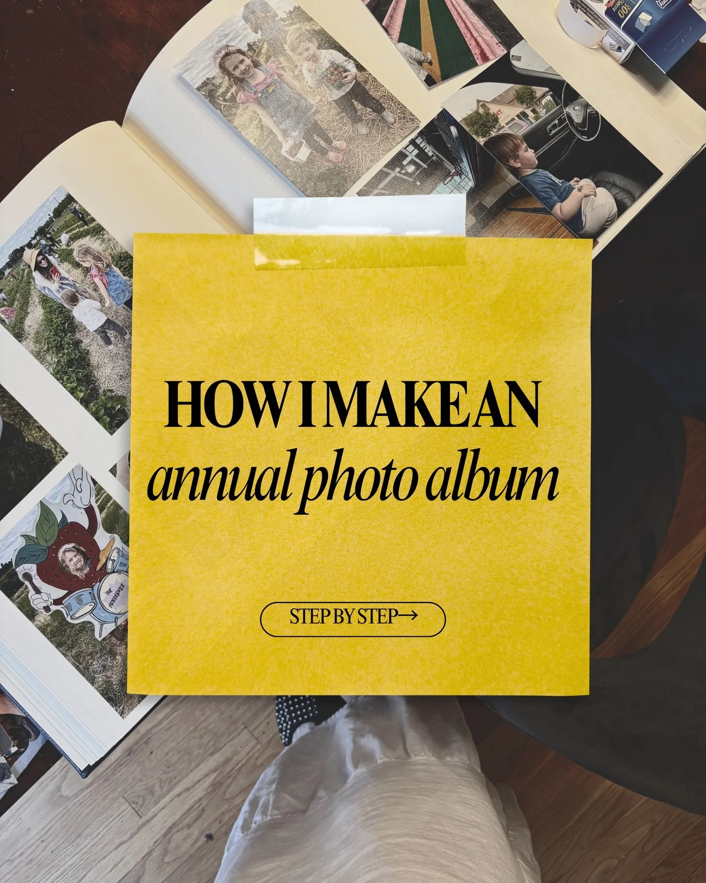 My annual photo album has become somewhat of a personal tradition (including watching Secret Lives of Mormon Wives while I&rsquo;m at it, but that&rsquo;s super specific). People will pop on to ask questions every now and then, and I was surprised by