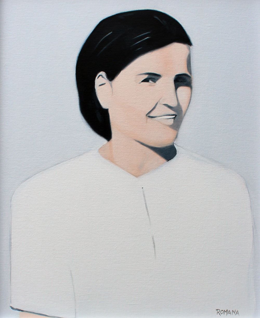 Maria, oil on canvas, 40.6 x 50.8, 2014