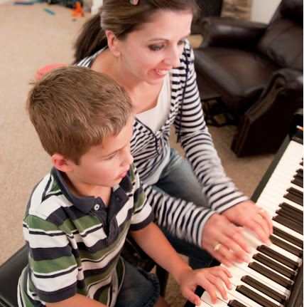"mom taught" piano lessons