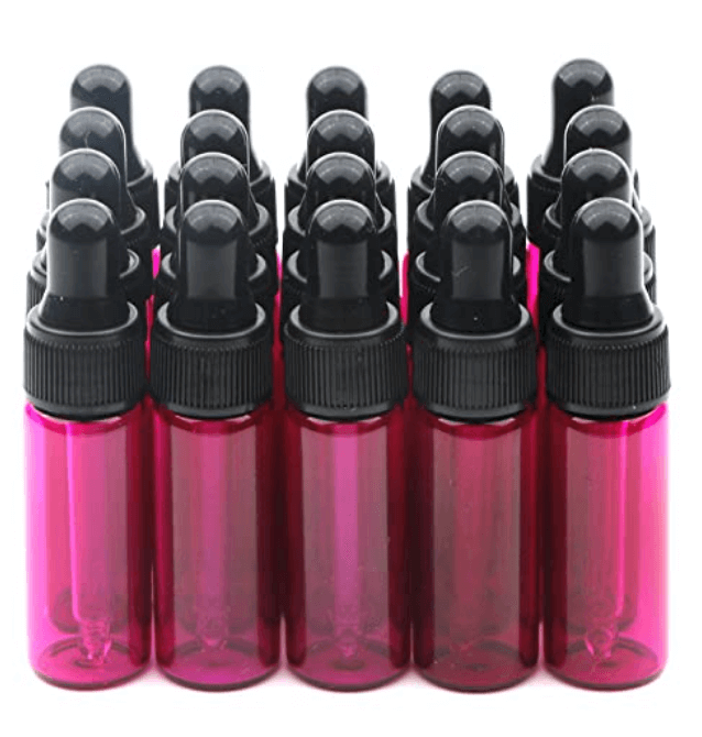 5mL Glass Dropper Bottles