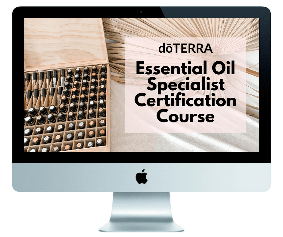 doTERRA essential oil specialist certification course 