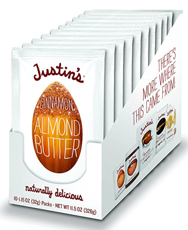Justin's Cinnamon Almond Butter packets