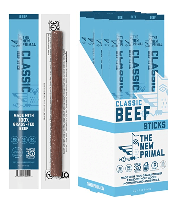 Grass Fed Beef Sticks