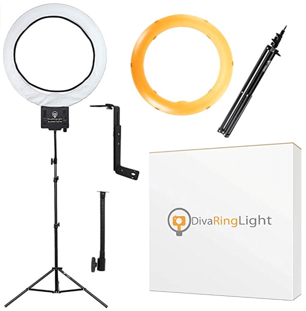 18-inch dimmable ring light