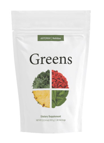 I combine the greens &amp; fiber in 10 oz of water (tastes like a fruit drink)