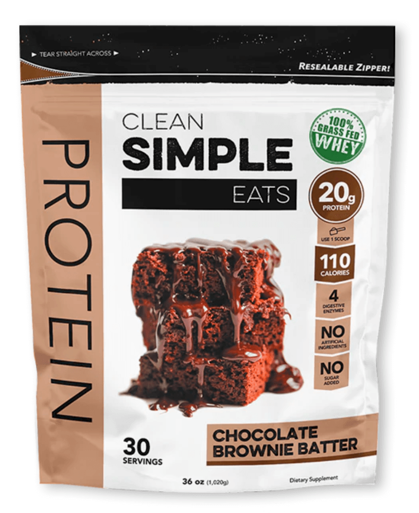 Clean Simple Eats Protein Powder (they have multiple flavors-they're yummy &amp; a clean source of protein)