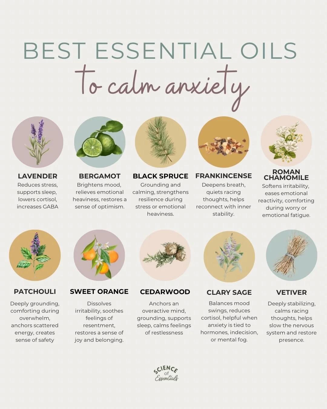 Repost @scienceofessentials: If you are feeling anxious right now&hellip;

Smell something you find aromatically pleasant. 🌿 
An orange, a rosemary sprig, a flower, an essential oil, your favorite shampoo, or perfume. There is a reason why baking is