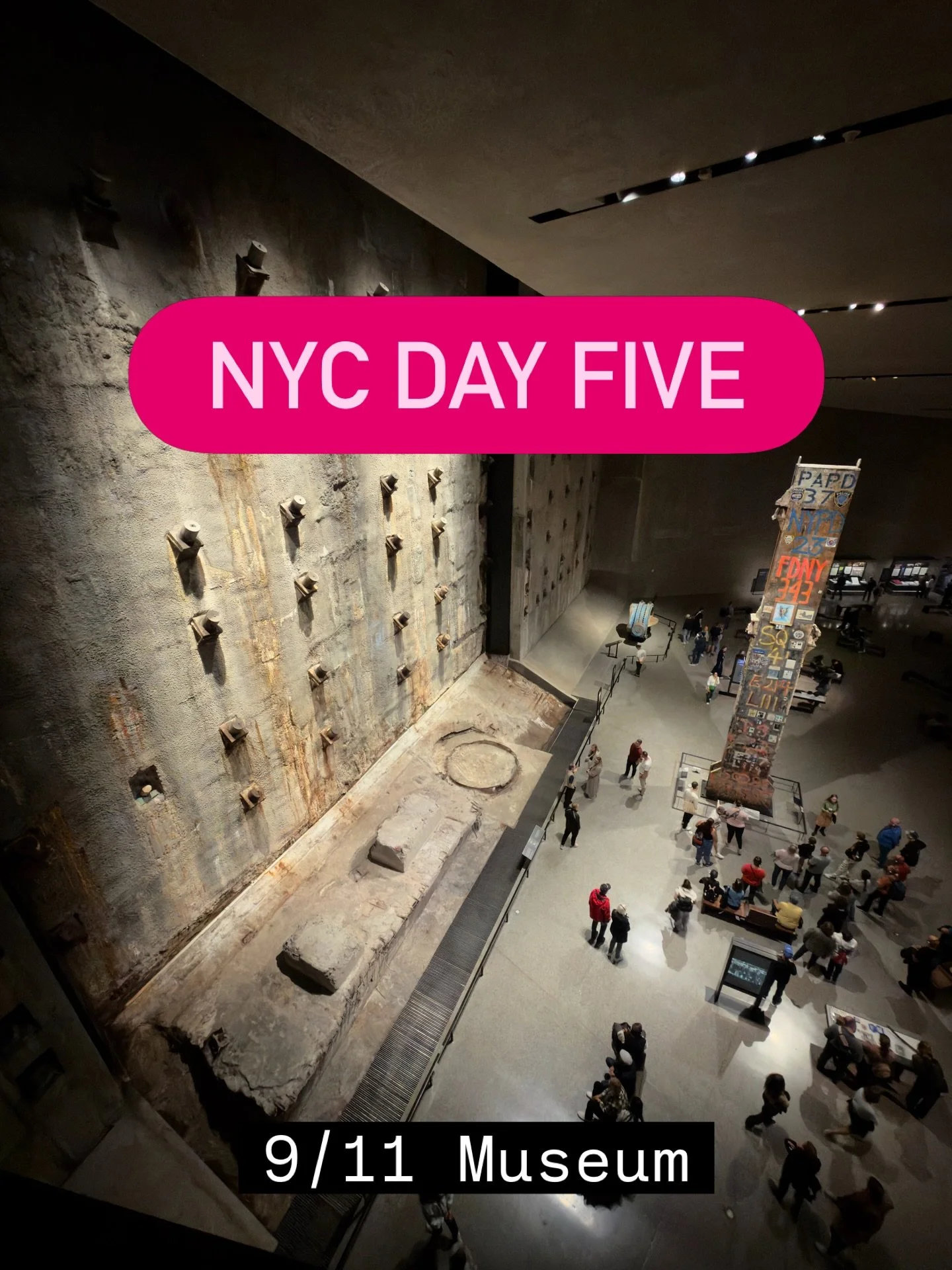 Day 5 in NYC 🗽✨ and this day was equal parts heavy, meaningful, and so much fun

We started our morning at the 9/11 Memorial &amp; Museum and wow&hellip; this experience stayed with me 🤍
I still remember exactly where I was on 9/11, sitting on the 