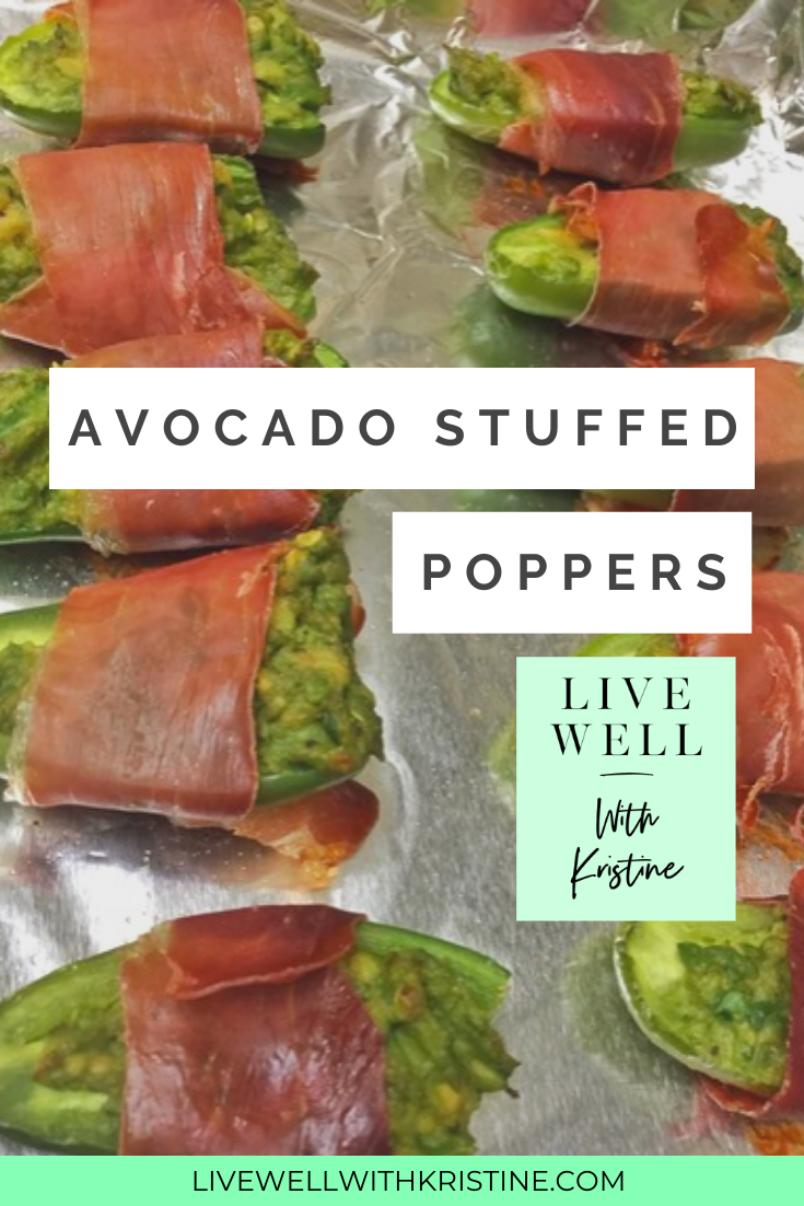 Avocado Stuffed Poppers