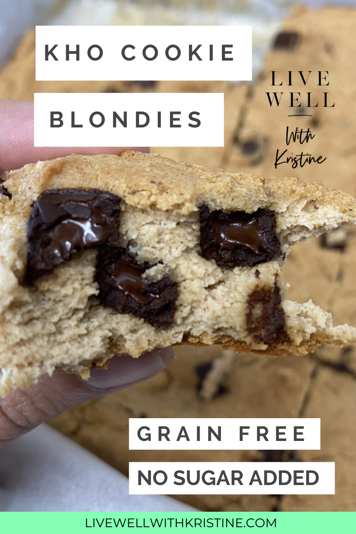 K-Ho Cookie Blondies