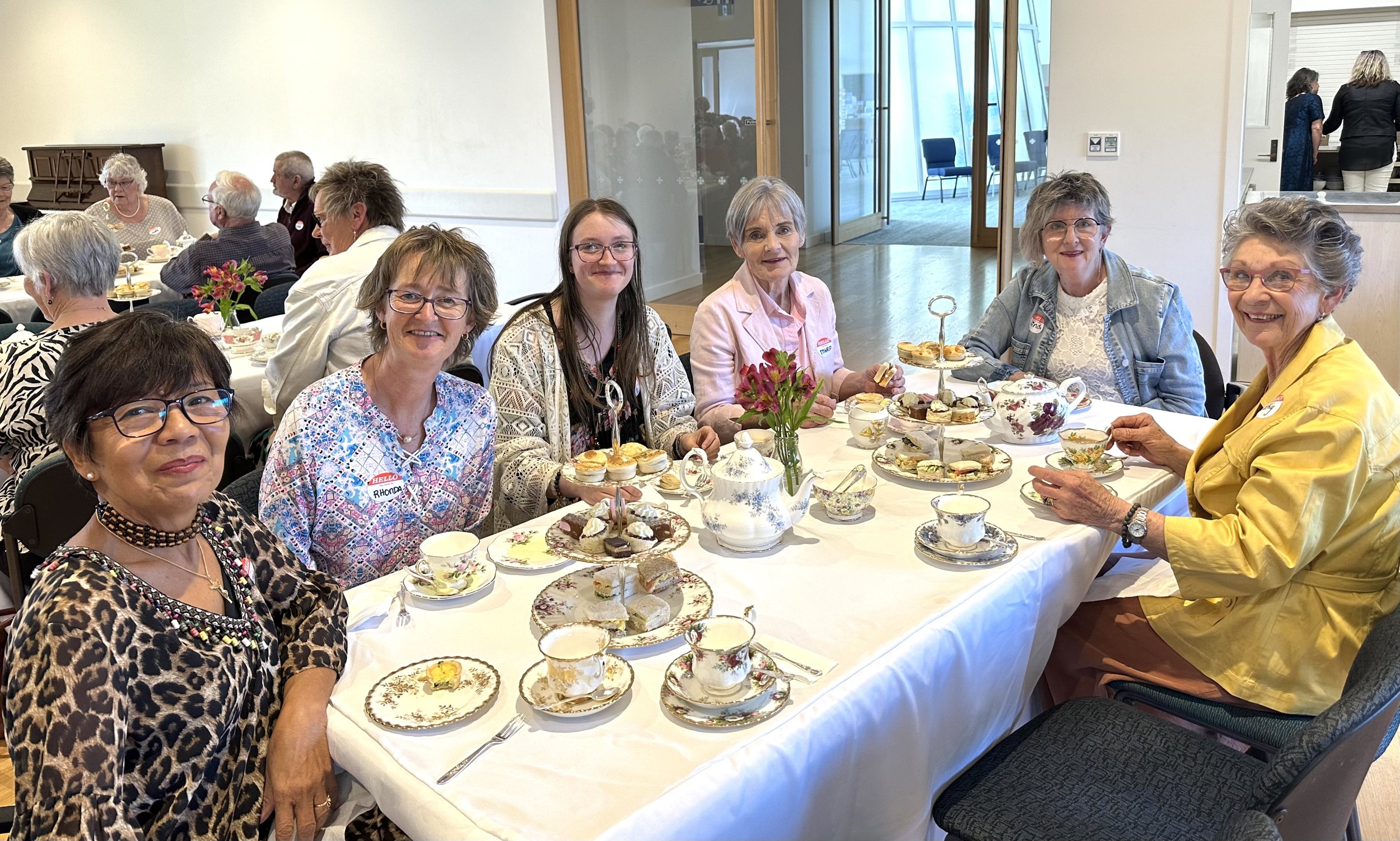 Volunteers thanked with a high tea