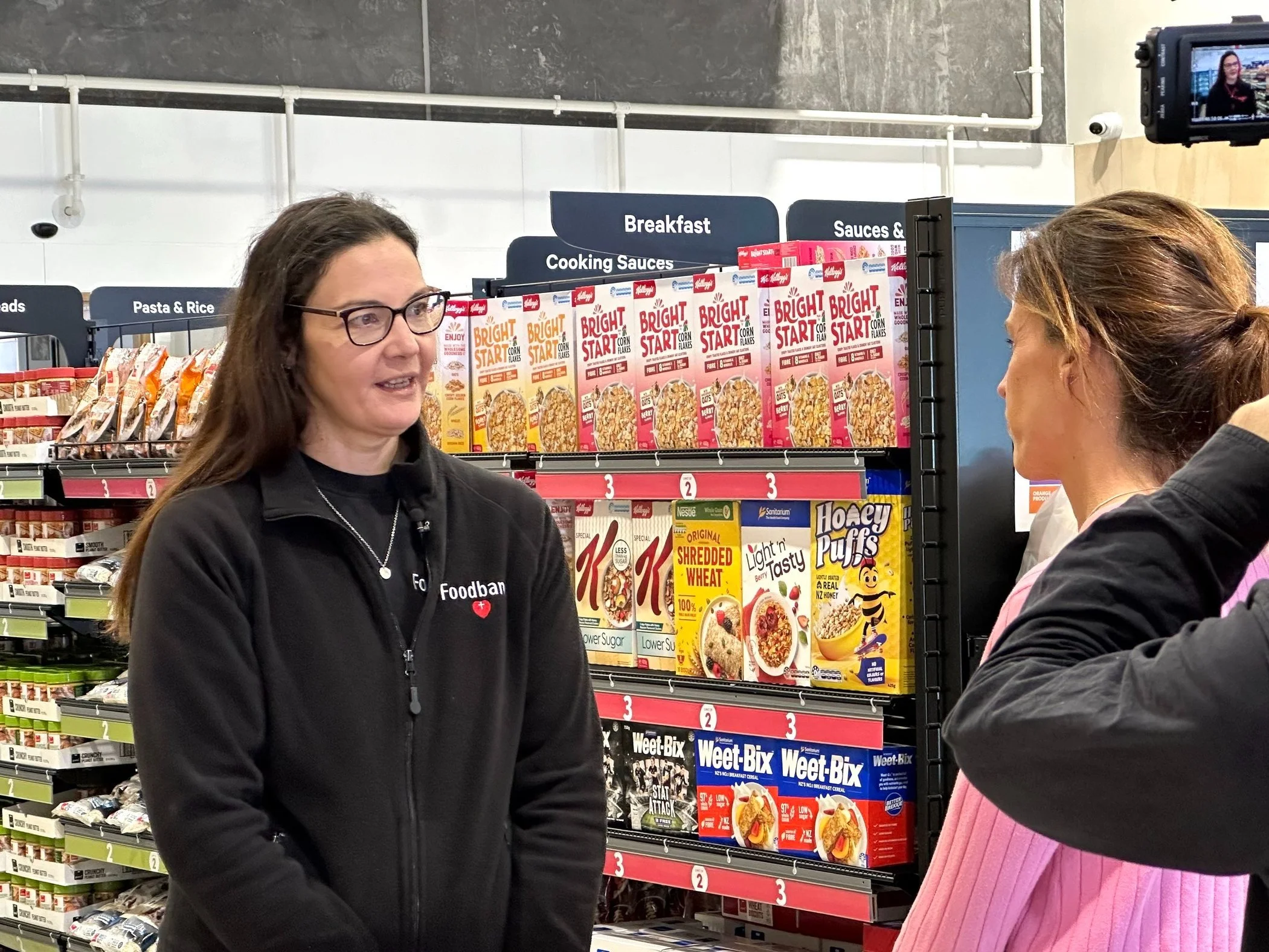 Foodbank leader following her heart