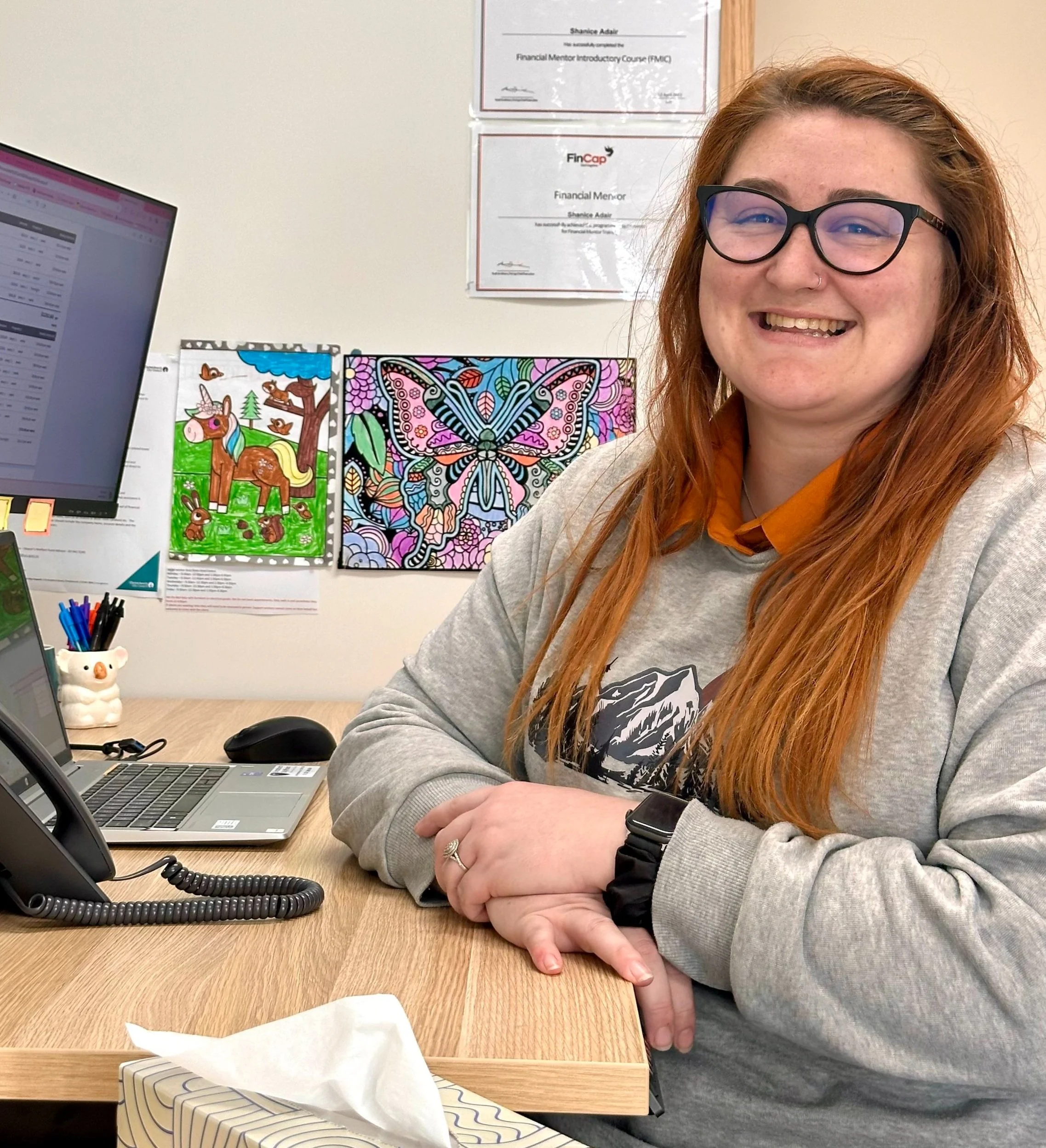 Financial Mentor - I can actually give them hope