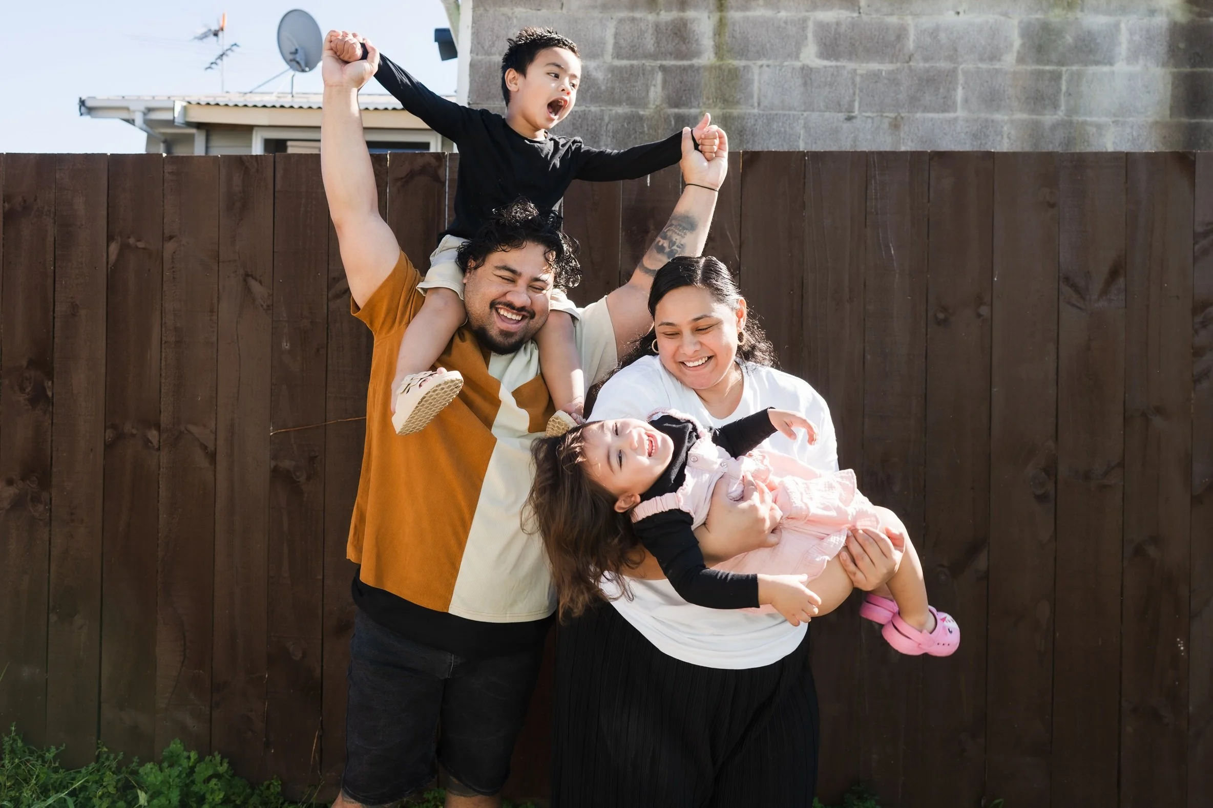 "Yay, at least we have got food."