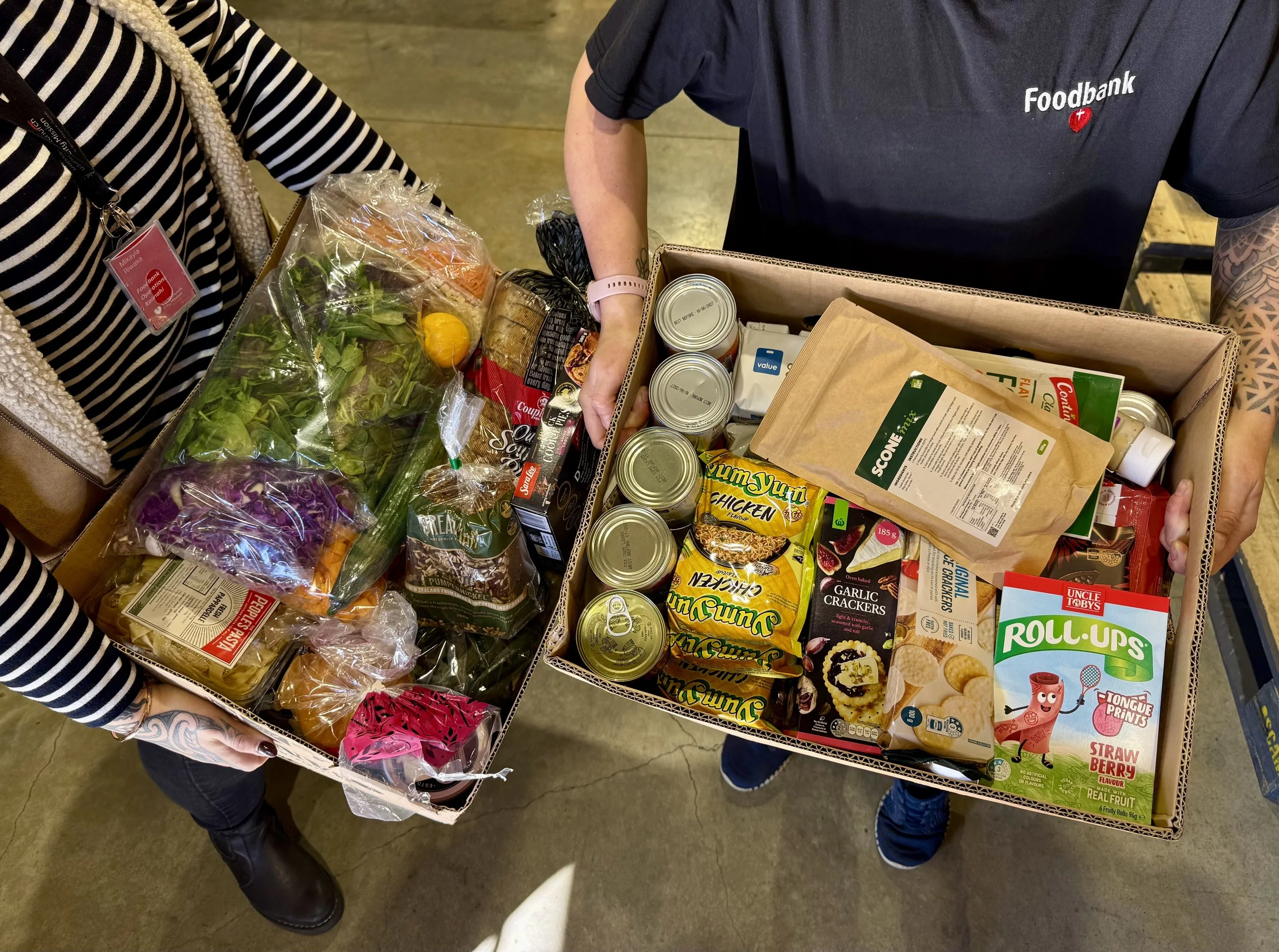 Our foodbank - behind the scenes