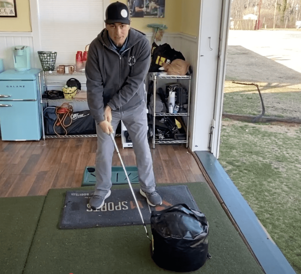 How to use a golf impact bag — Mike Sullivan Golf School