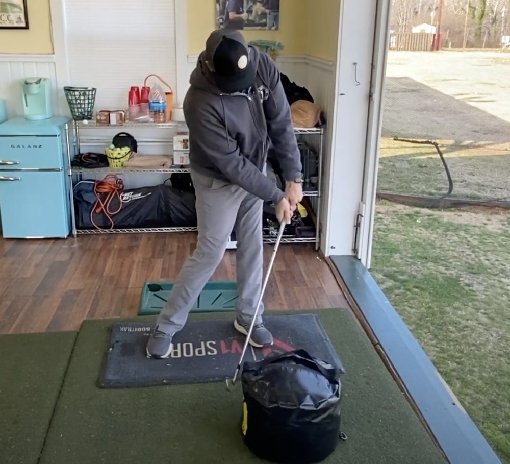 How to use a golf impact bag — Mike Sullivan Golf School