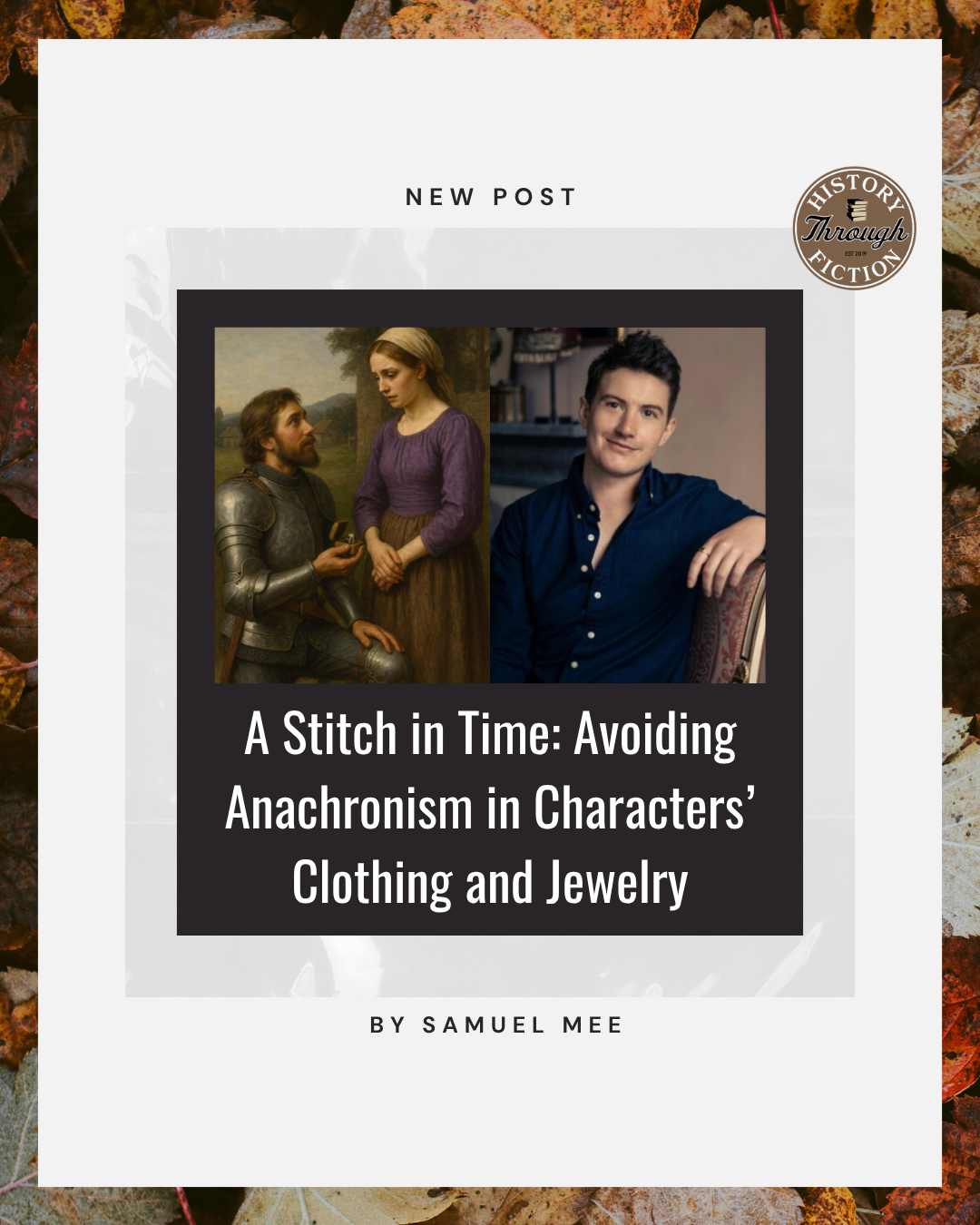 A Stitch in Time: Avoiding Anachronism in Characters’ Clothing and Jewelry