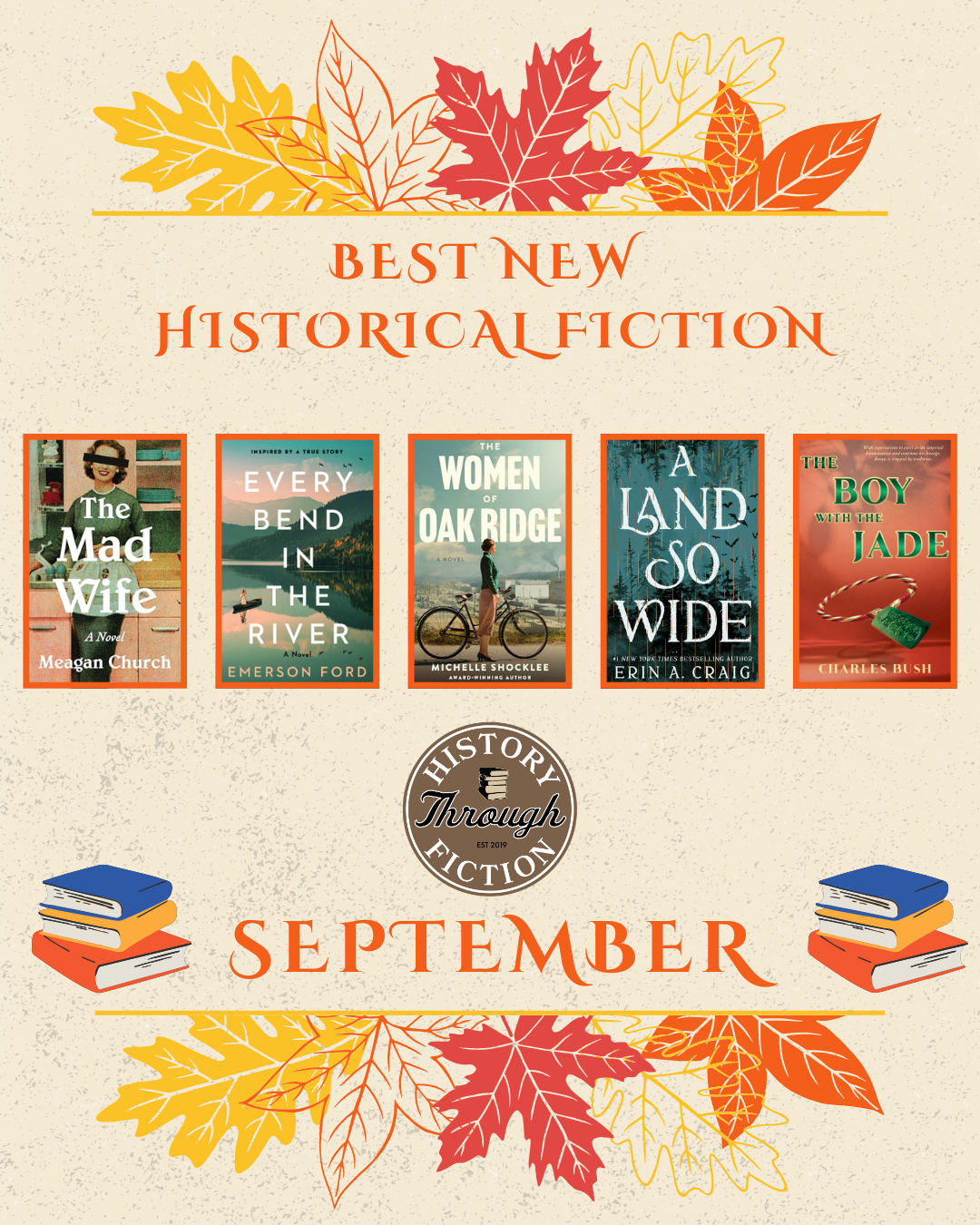 Best New Historical Fiction - September 2025
