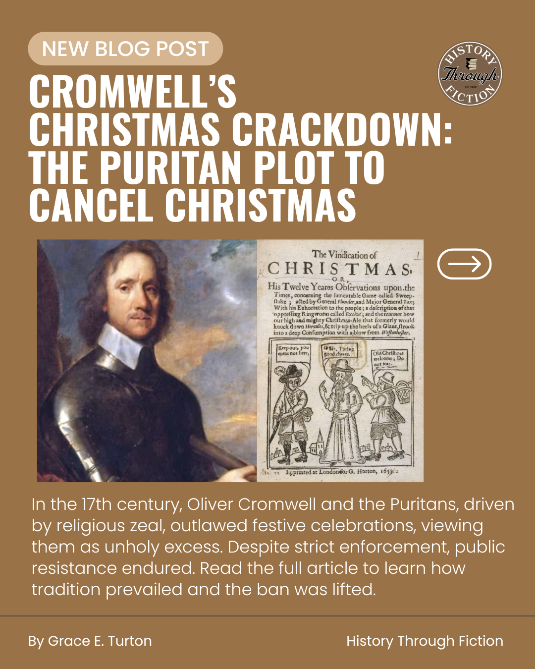 Cromwell’s Christmas Crackdown: The Puritan Plot to Cancel Christmas