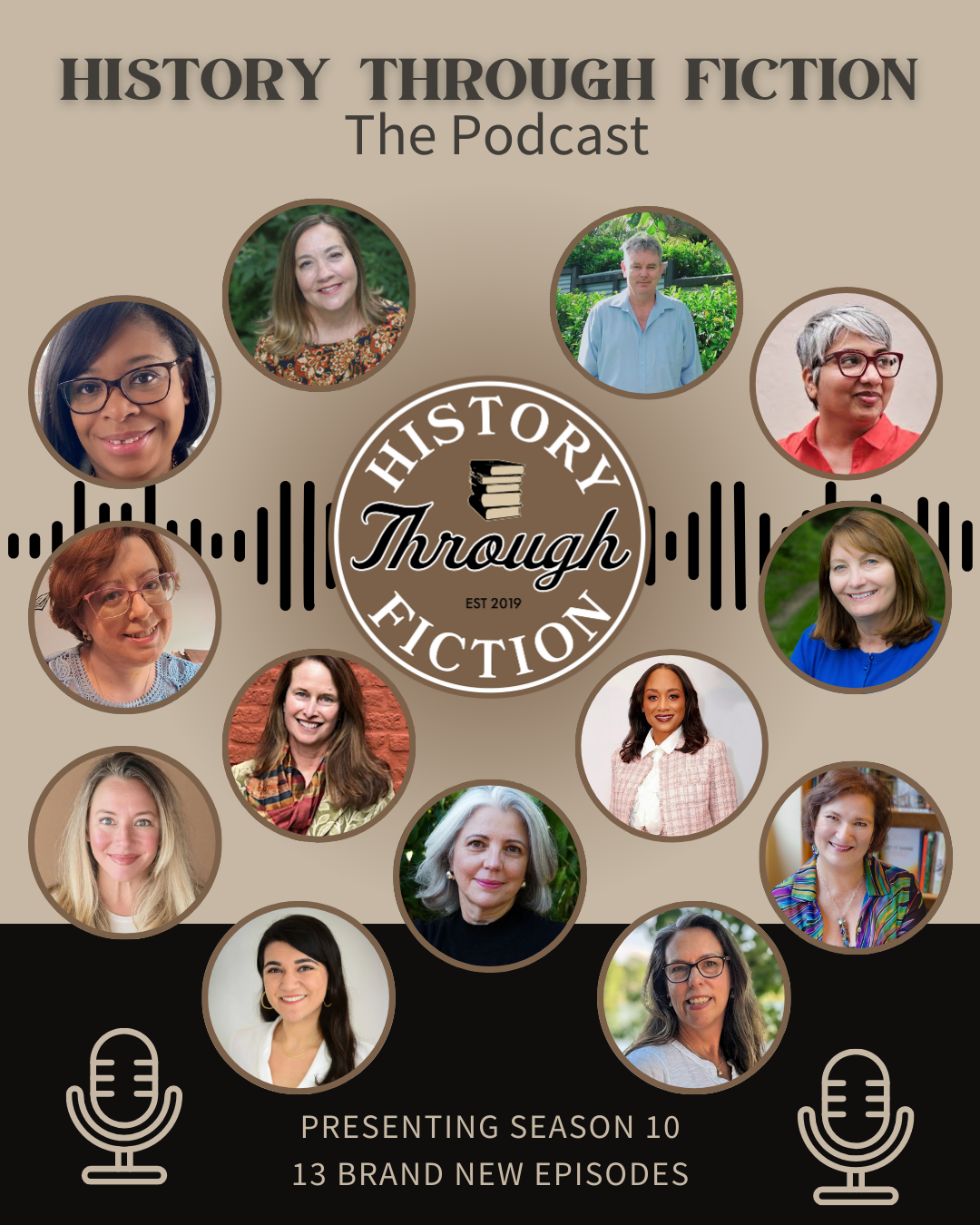 Announcing Season 10 of History Through Fiction: The Podcast episode artwork