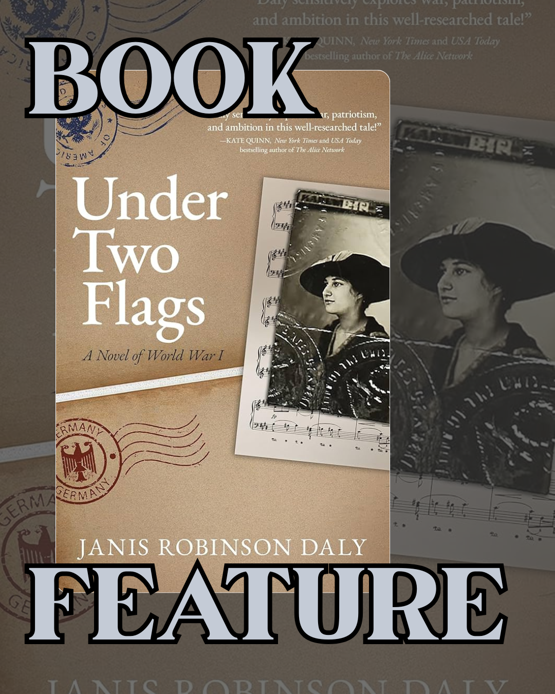 Book &amp; Author Spotlight: Under Two Flags by Janis Robinson Daly