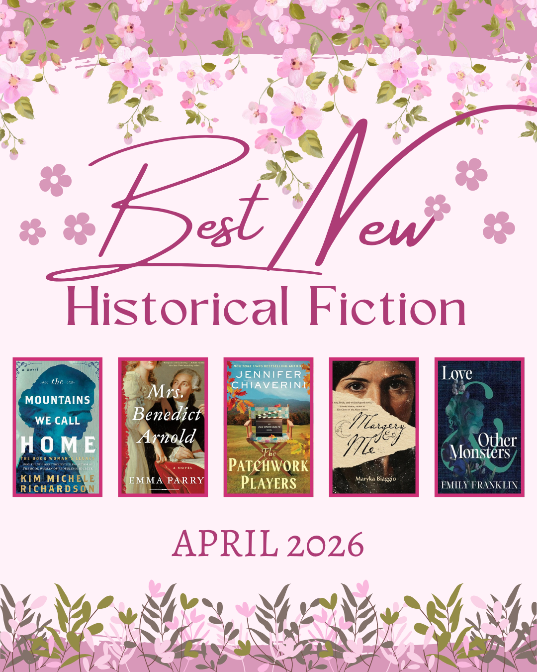 Best New Historical Fiction - April 2026