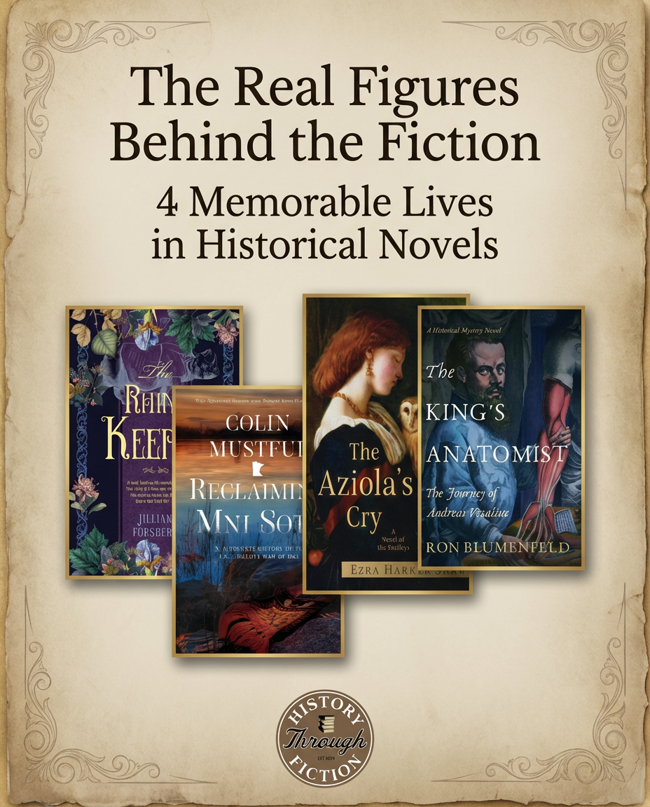 The Real Figures Behind the Fiction: Four Memorable Lives in Historical Novels