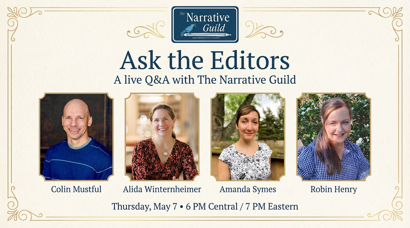 Ask the Editors: A Live Q&A with The Narrative Guild