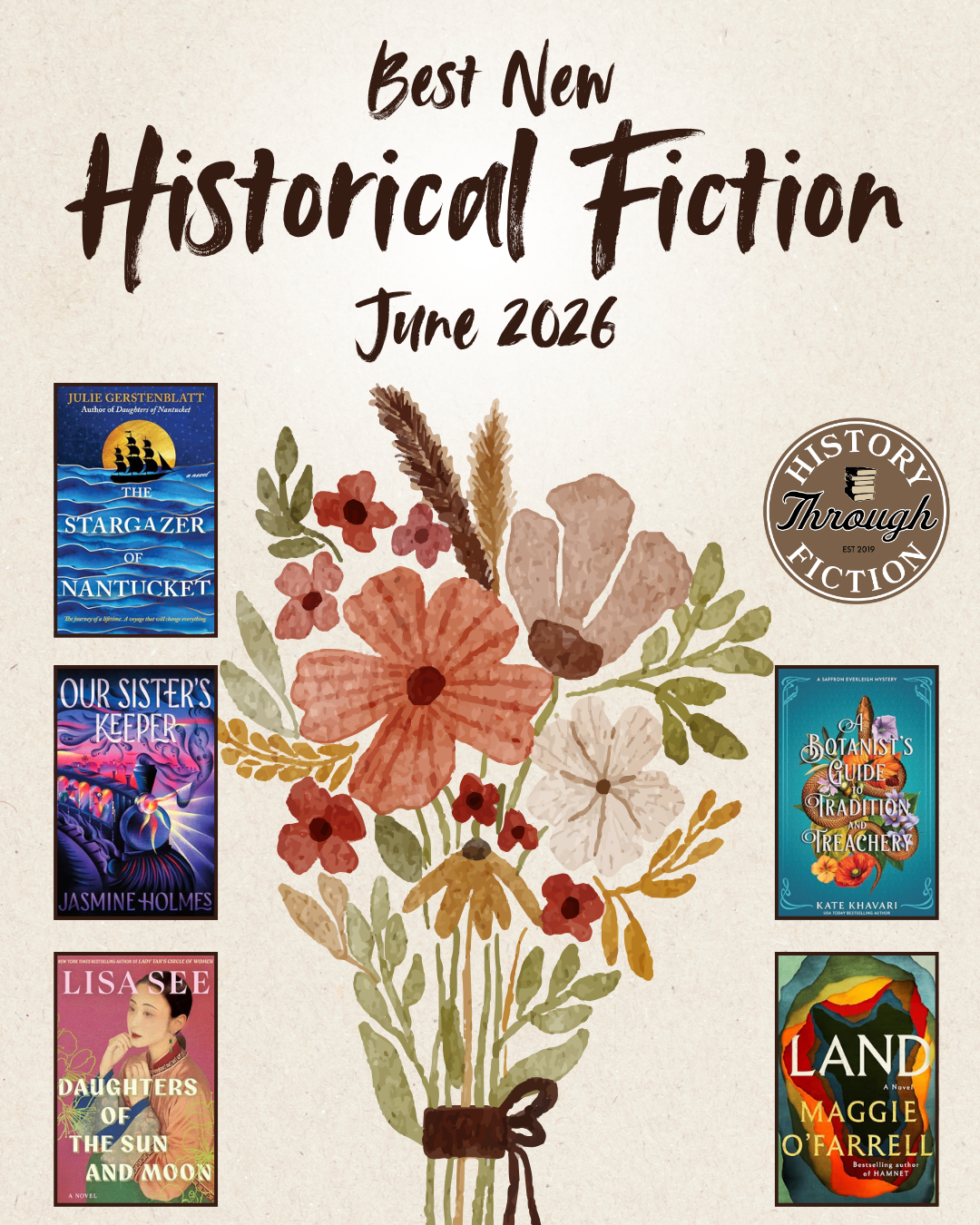 Best New Historical Fiction - June 2026