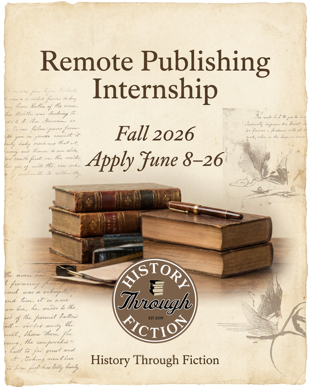 Now Accepting Applications: Remote Publishing Internship for Fall 2026