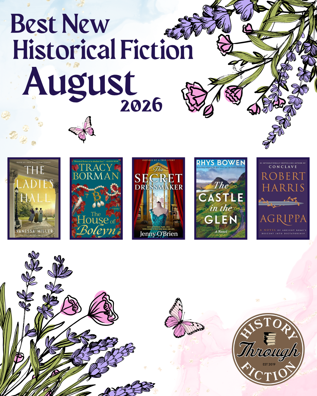 Best New Historical Fiction - August 2026