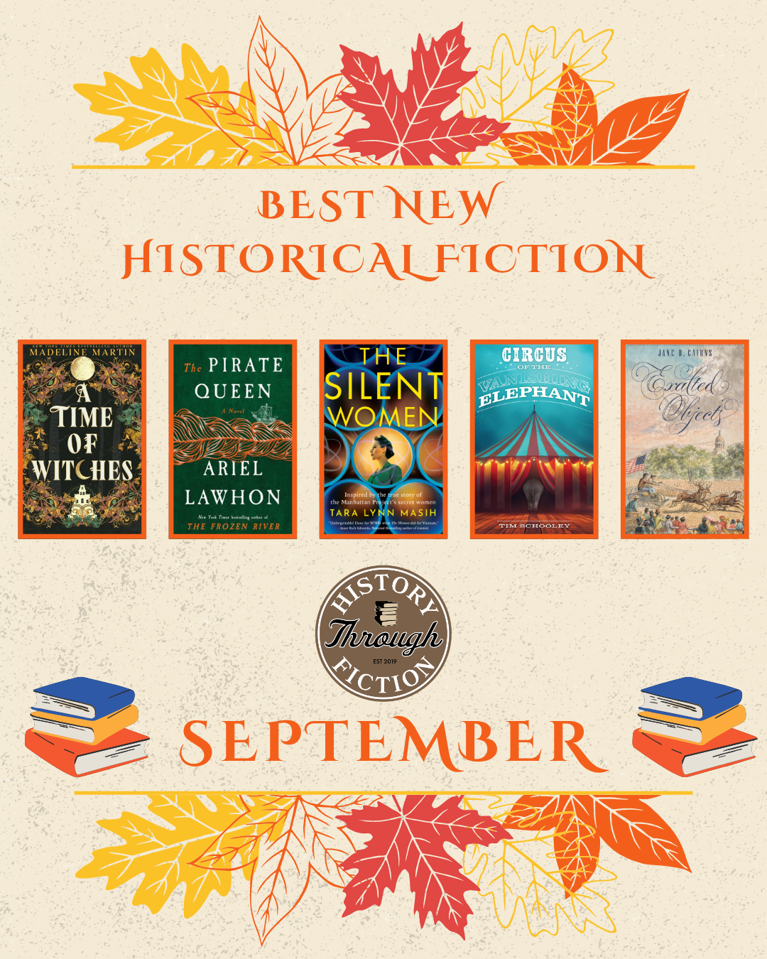 Best New Historical Fiction - September 2026