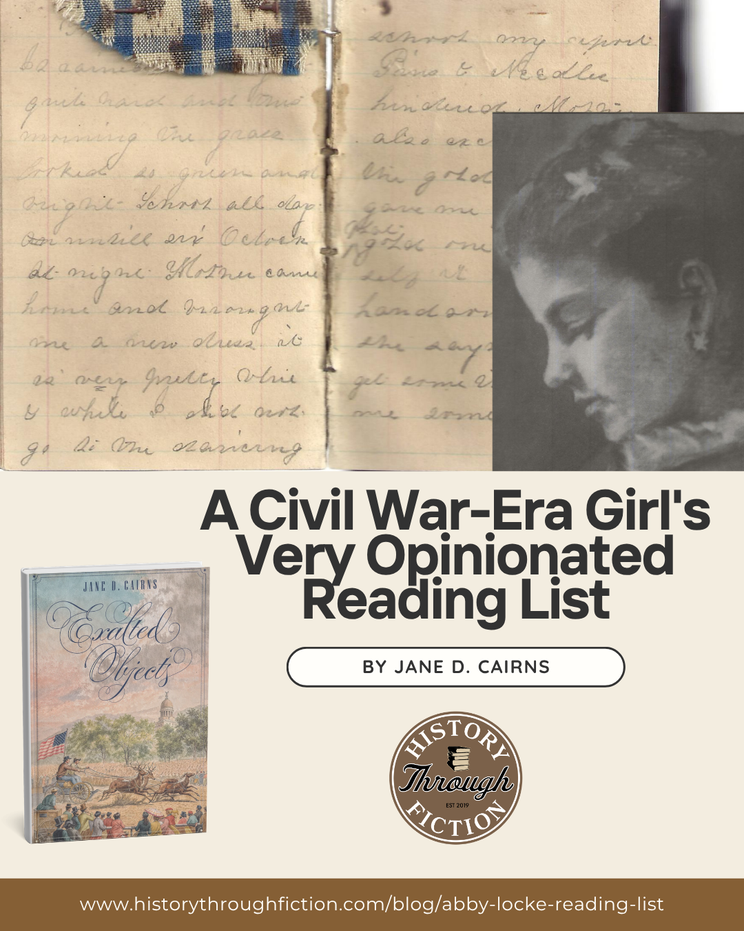 What Was on Her Bookshelf? A Civil War-Era Girl's Very Opinionated Reading List