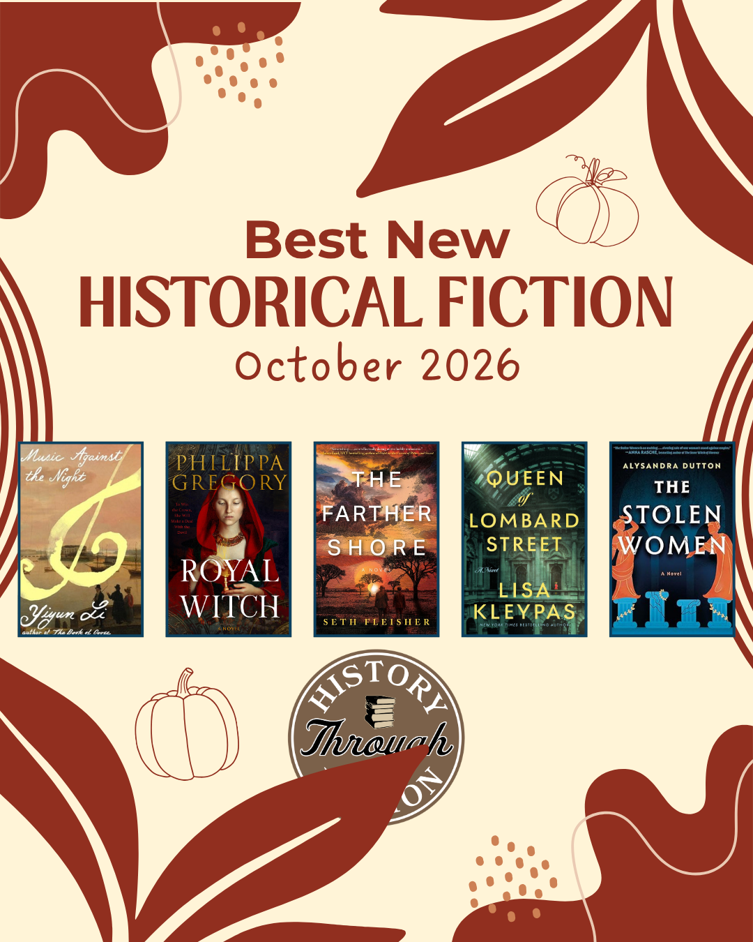 Best New Historical Fiction - October 2026 
