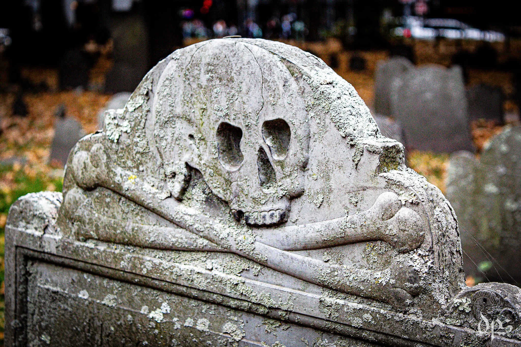 Headstone at Granary Burying Ground - Boston, MA