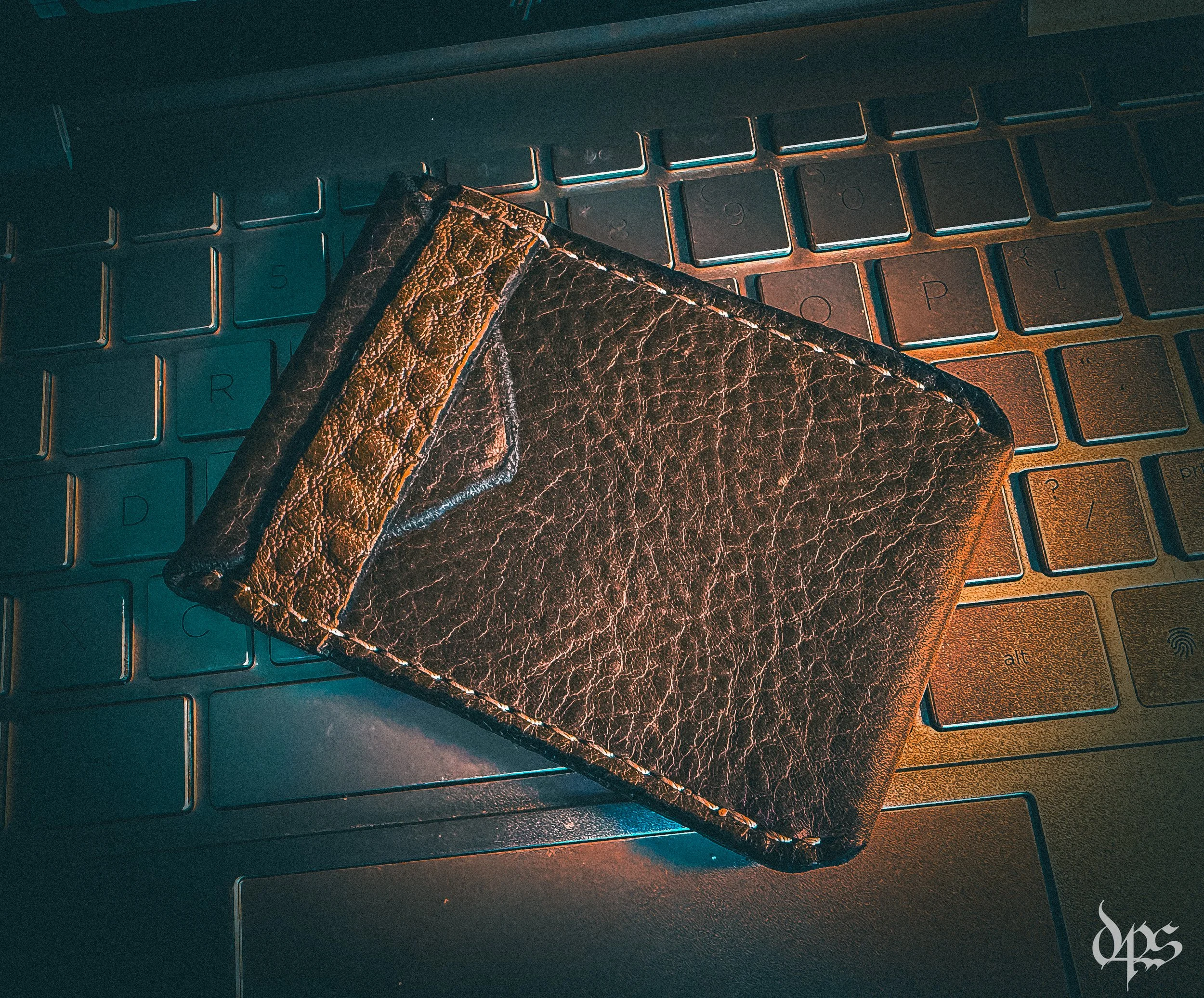 Custom Leather Business Card Holder