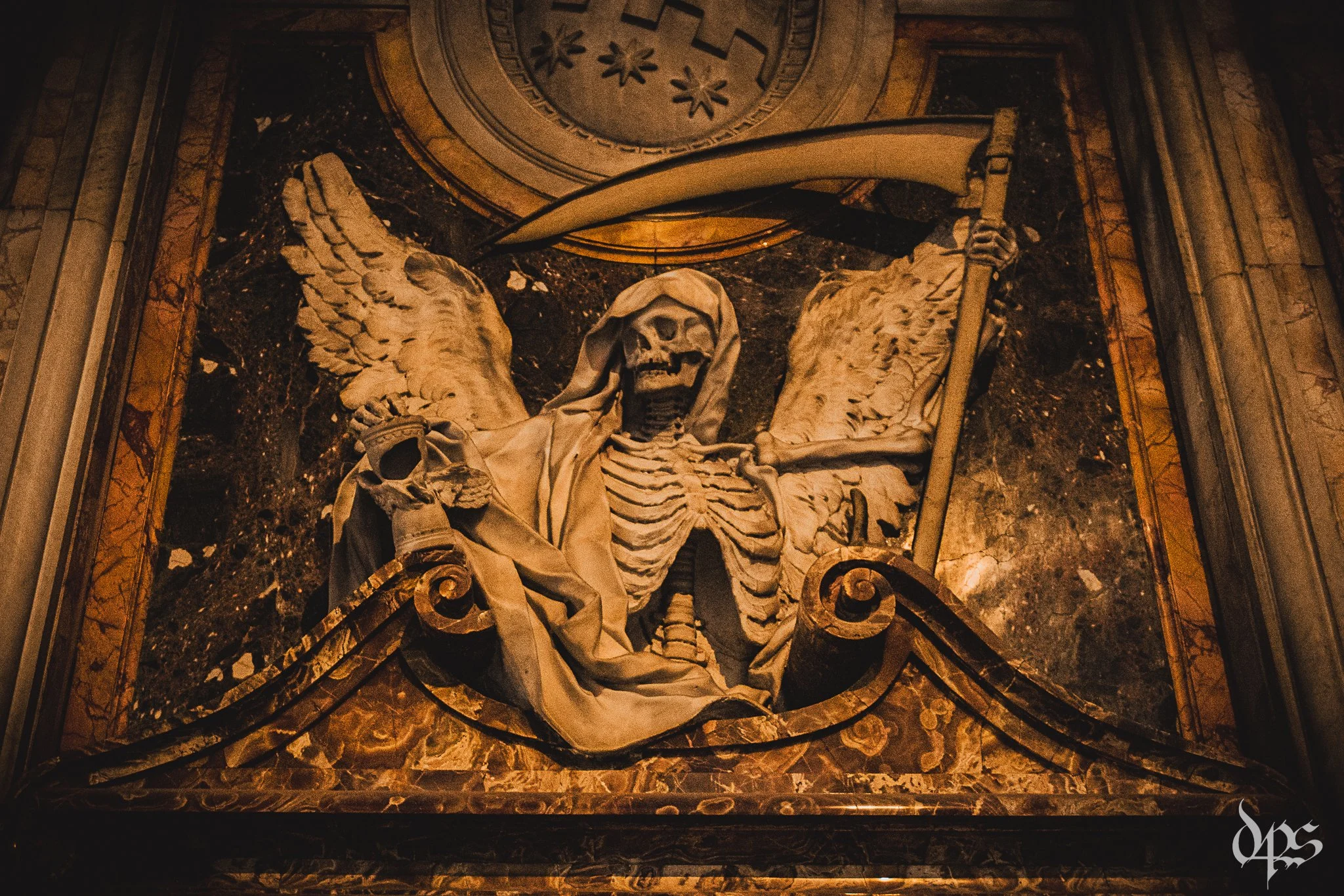 Sculpture in Basilica of San Pietro in Vincoli - Rome, Italy