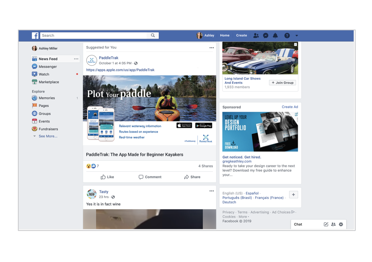 Facebook Ad