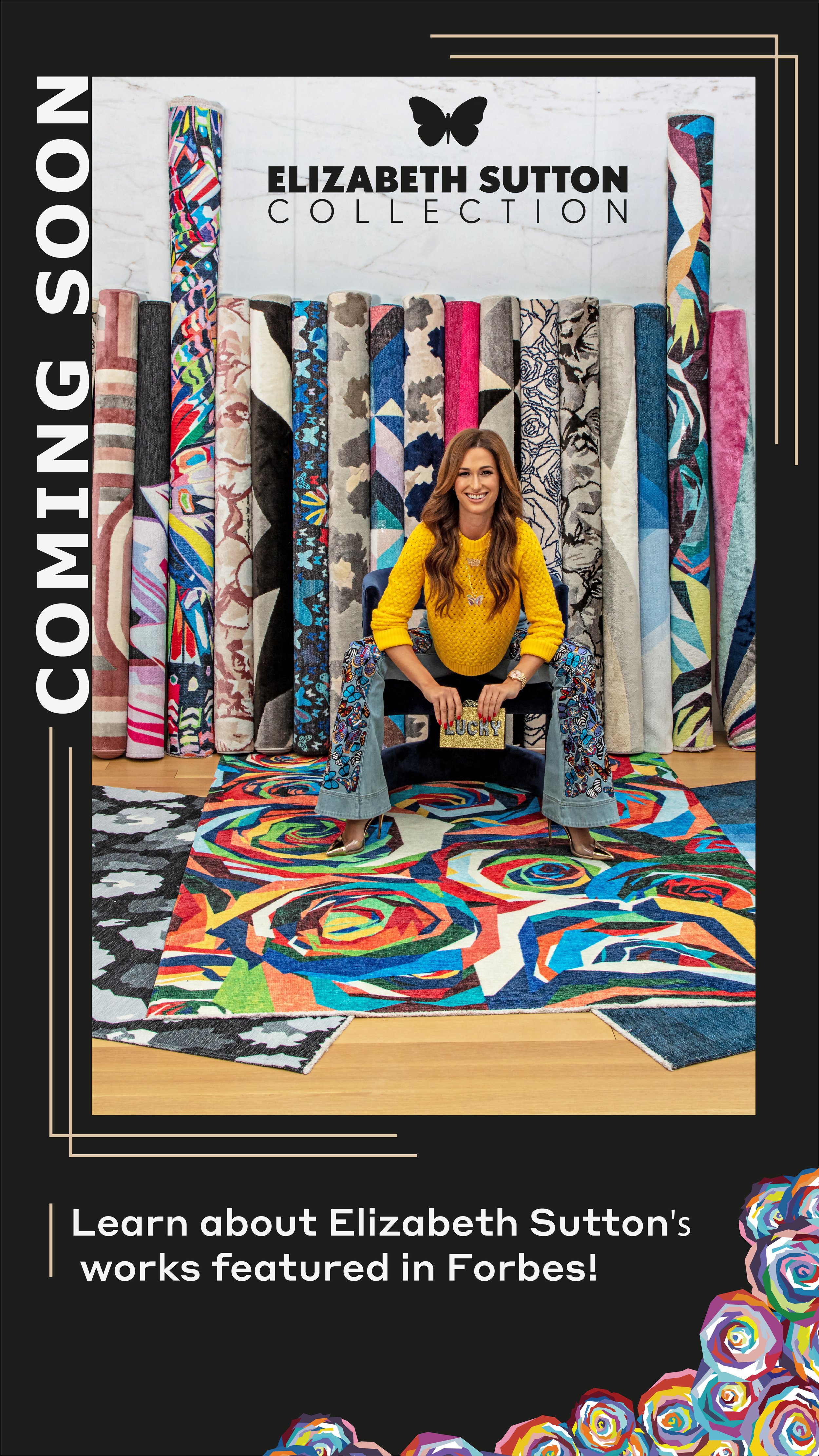 Rugs America: Elizabeth Sutton Collection Instagram Story