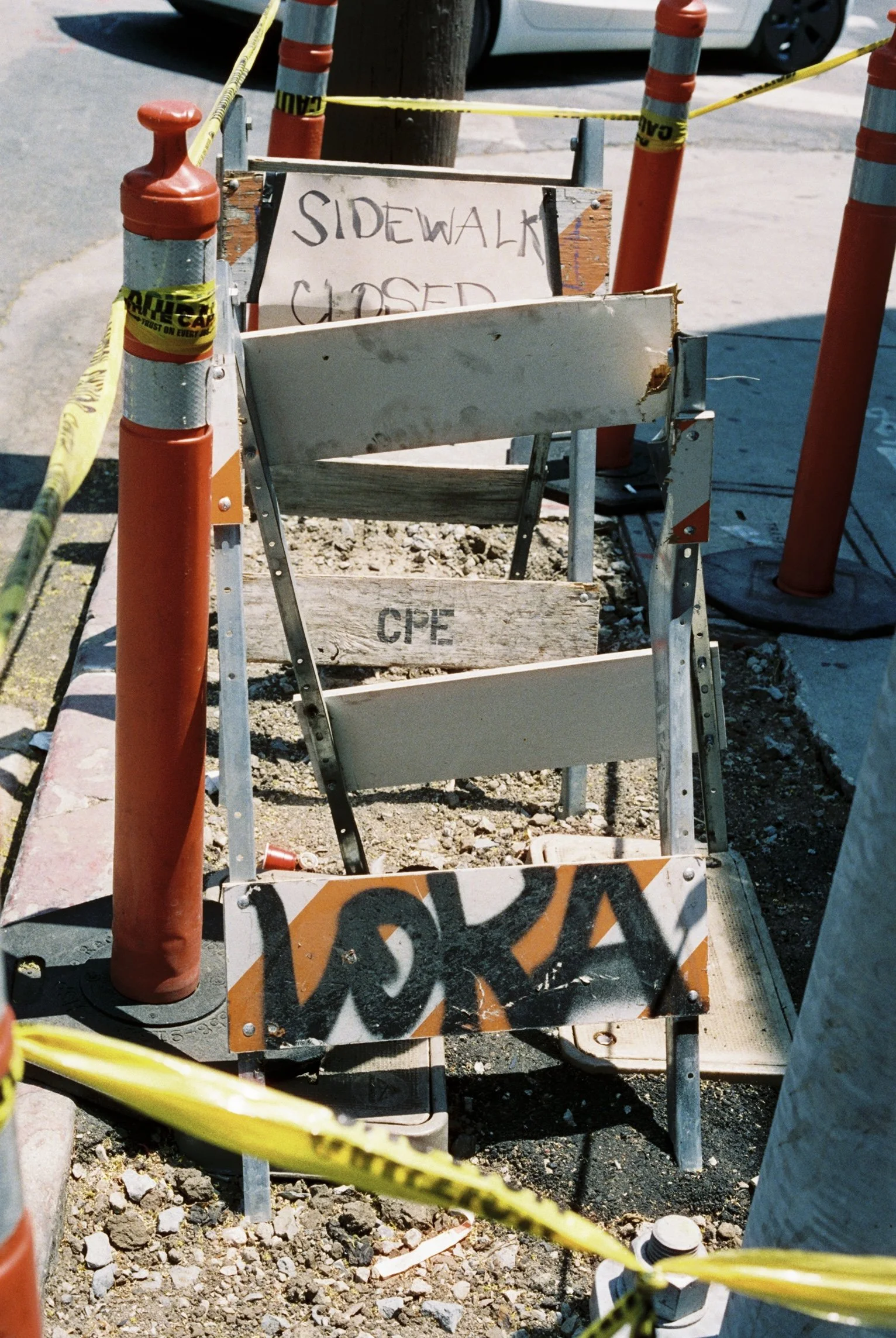 Sidewalk Closed